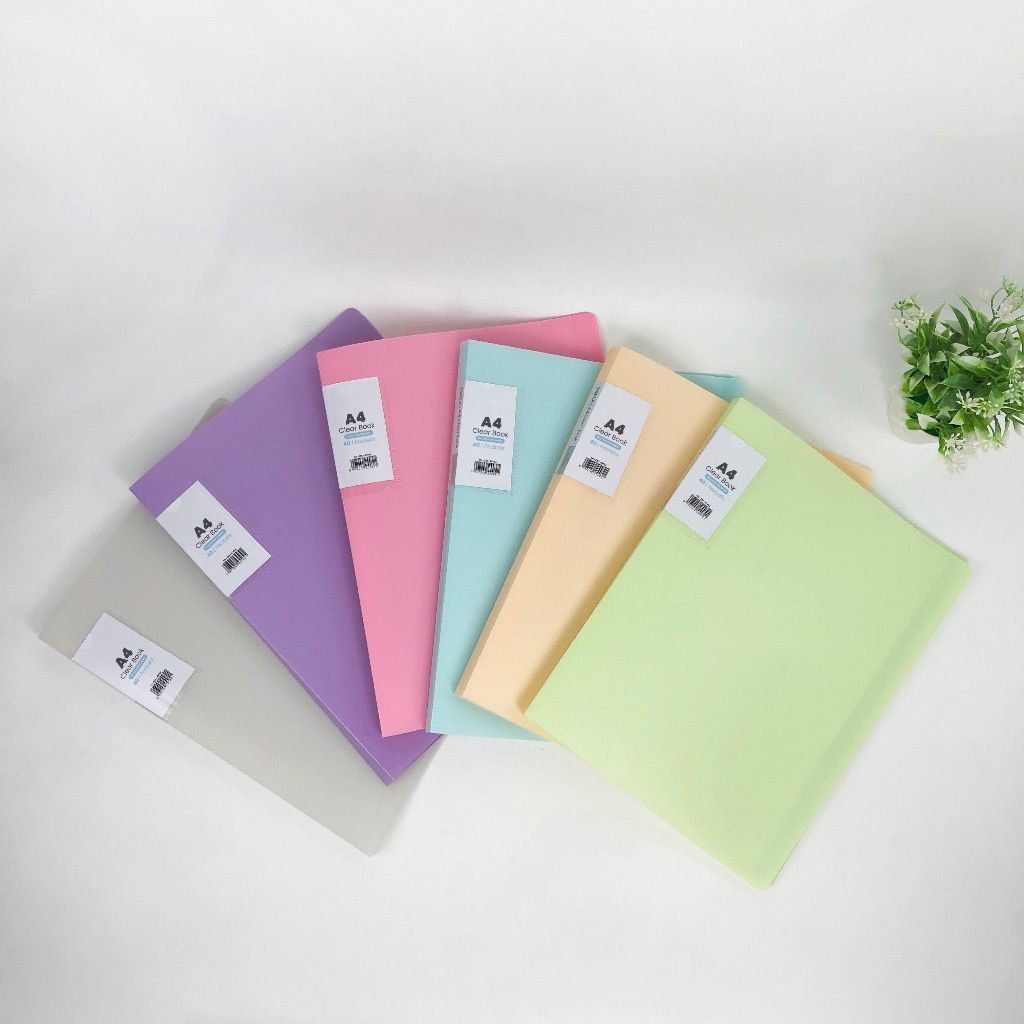 

clear holder map dokumen TOPLA A4 pastel kode 222 isi 20 lembar / 40 lembar / 60 lembar MADE IN INDONESIA map menu tugas sekolah banyak lembar