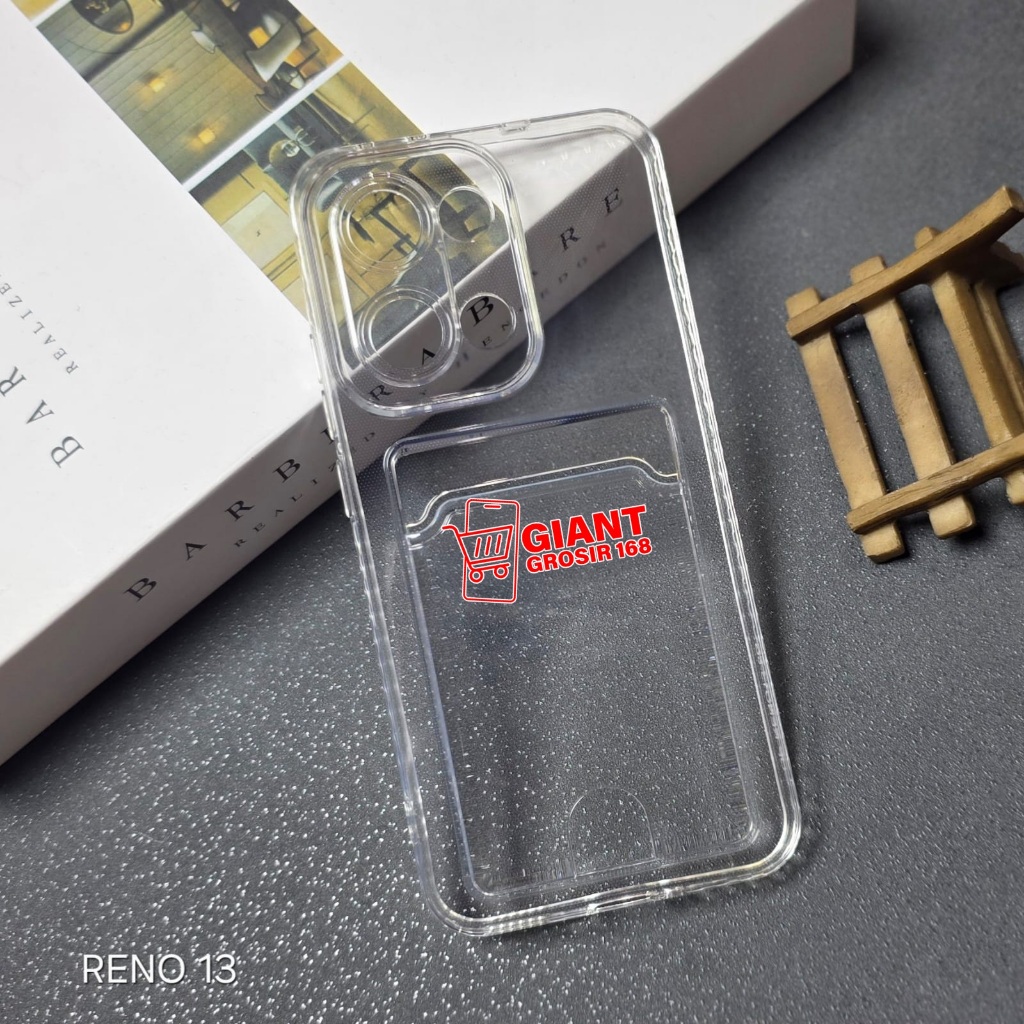 OPPO RENO 13 CLEAR CARD CASE SLOT KARTU CASE OPPO RENO 13