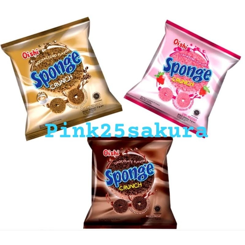 

Oishi sponge crunch isi 10pcs 9 gram