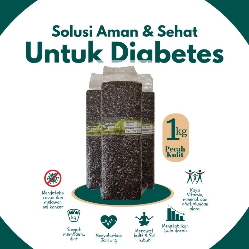 

Beras Hitam Pecah Kulit Lumbung Tampomas 1 Kg