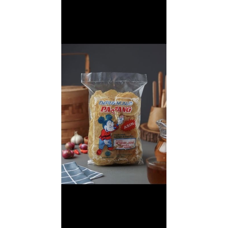 

kripik emping gepuk mentah MANIS - premium anti tengik