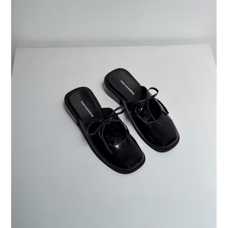 [PRELOVED] COZYMARKETS Shoes Black Glossy