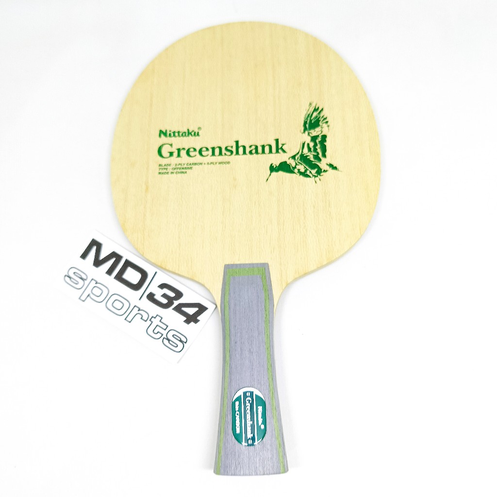 Kayu Nittaku Greenshank - blade / kayu / bet pingpong murah