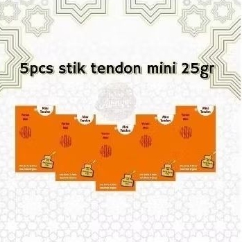 

Halal Wlm paket hemat 5 pcs mini tendon 25gr termurah di shoppe