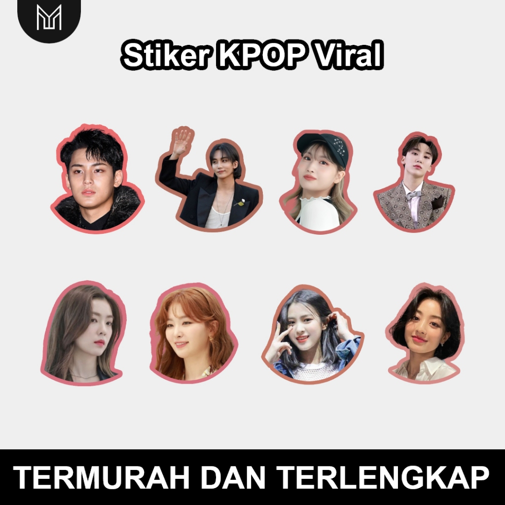 

Stiker KPOP Pack Pola Cutting, BTS, BLACKPING, TWICE, EXO, NCT DLL