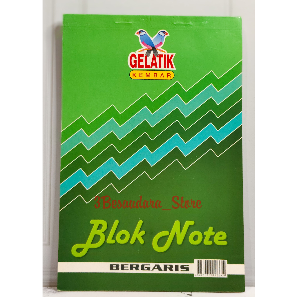 

[PCS] BLOCK NOTE GARIS GELATIK KEMBAR BESAR & KECIL