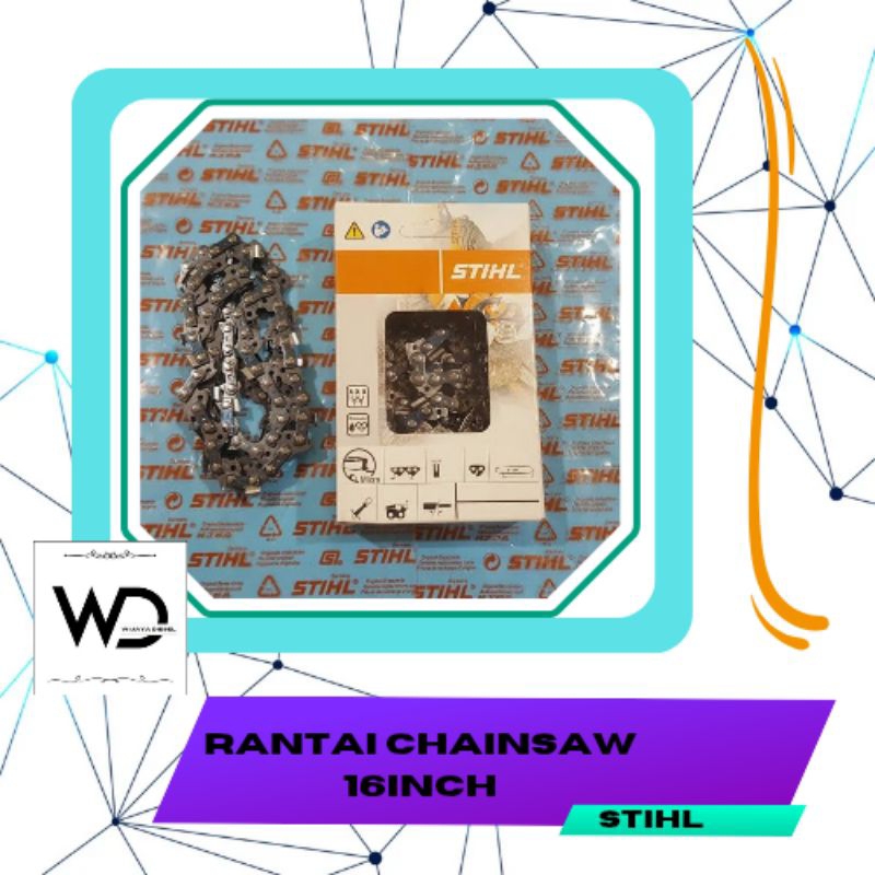 Rantai Chainsaw STIHL 16Inch