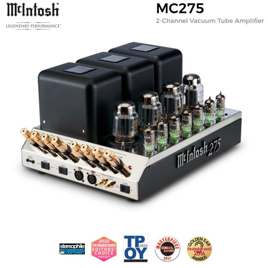 McIntosh MC275 stereo tube power amplifier