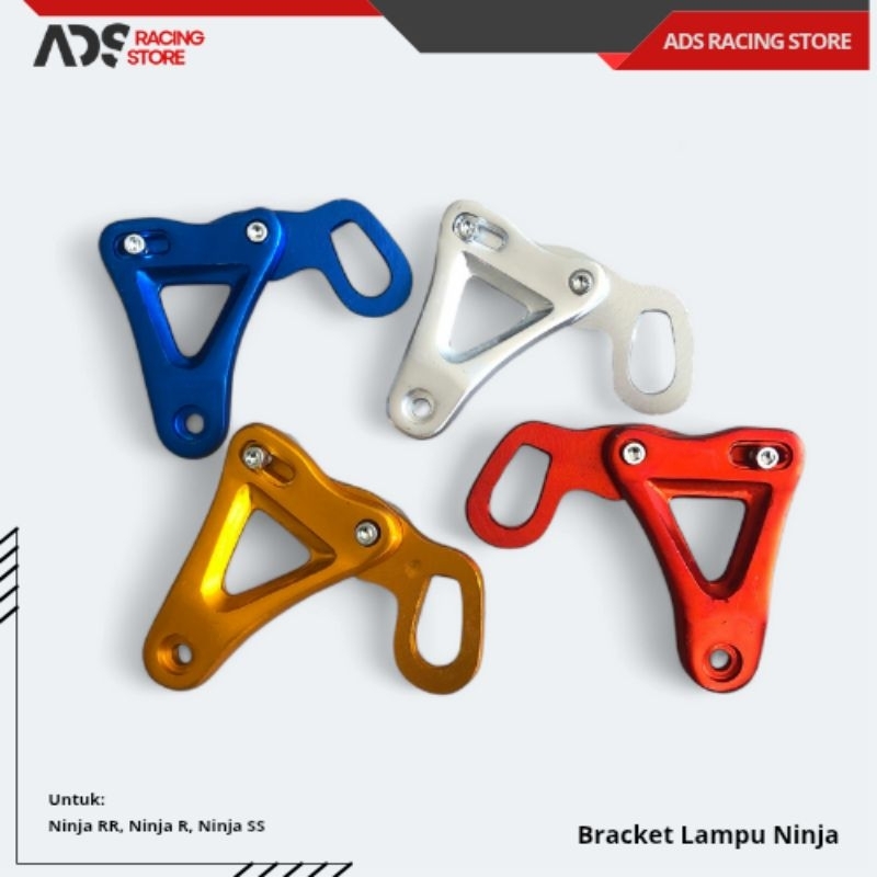 Breket Bracket Lampu Ninja SS Ninja R Kupingan Lampu Ninja SS Ninja R