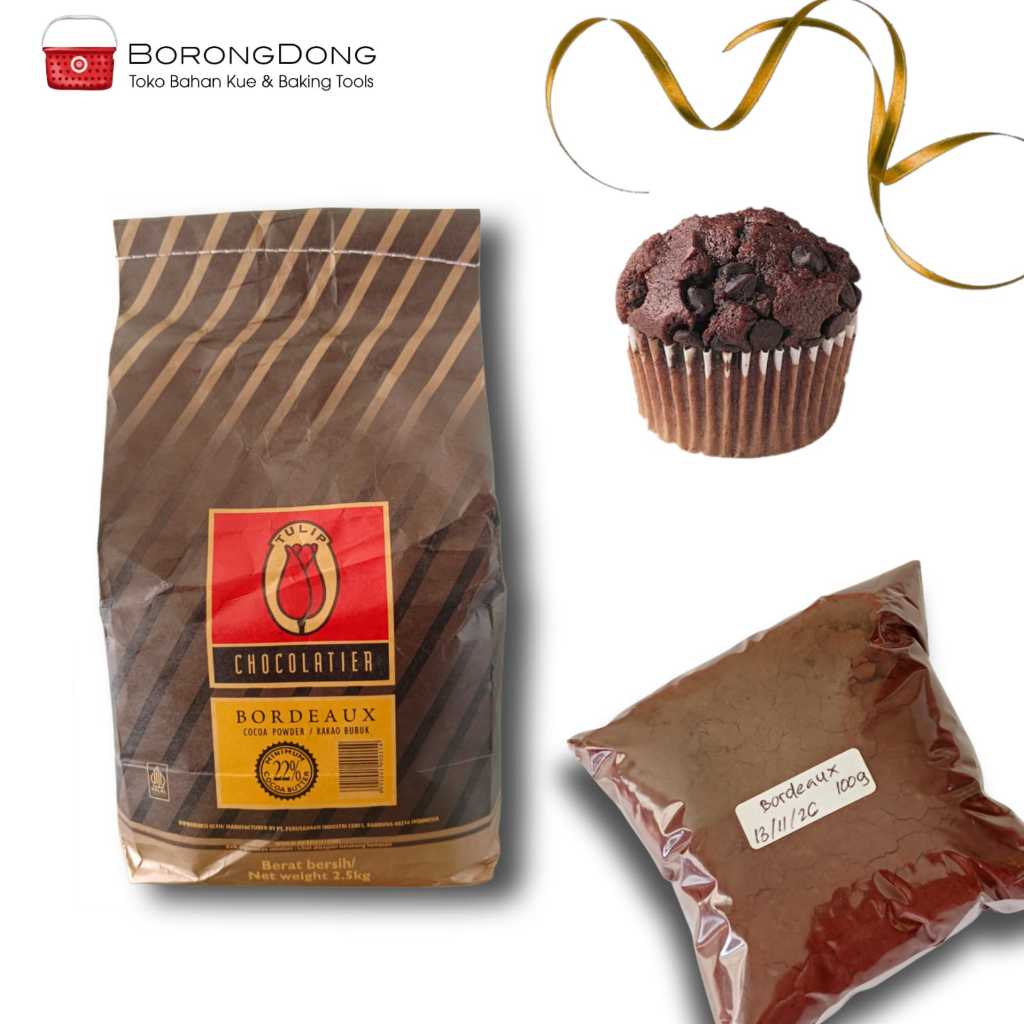 

Tulip Bordeaux Cocoa Powder 100gr / Coklat Bubuk