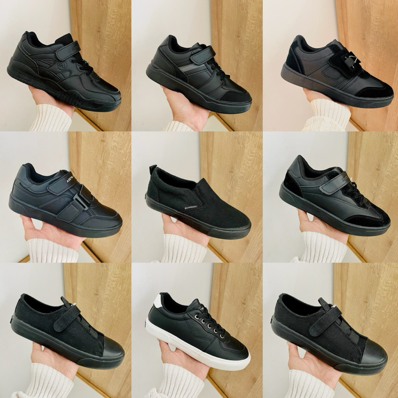 Clearance Sale Sepatu Airwalk Hitam Anak Kids Unisex