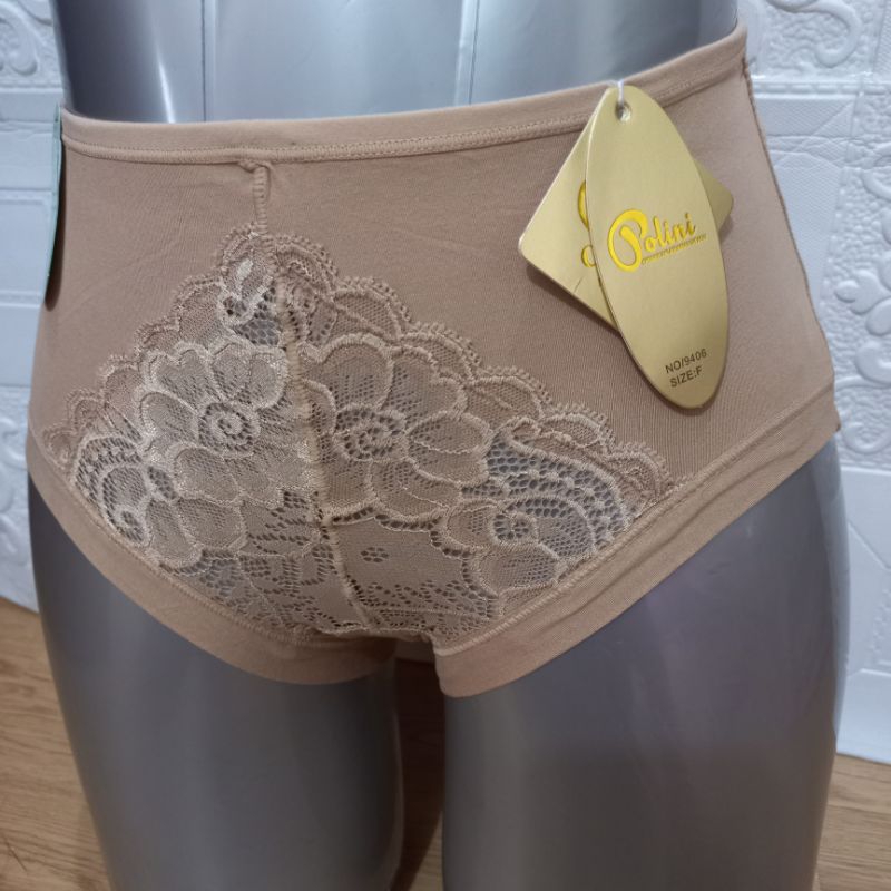 POLINI CD Wanita Motif BROKAT Size XL