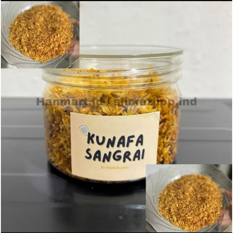 

KUNAFA SANGRAI ATAU KATAIFI SANGRAI COKLAT DUBAI150gr
