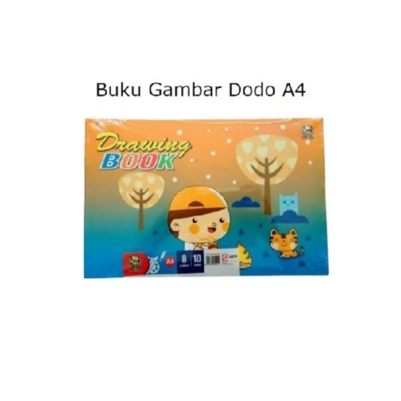 

Buku gambar A4 Dodo/ Drawing book A4 dan DB 8K SPR sketsa murah berkualitas