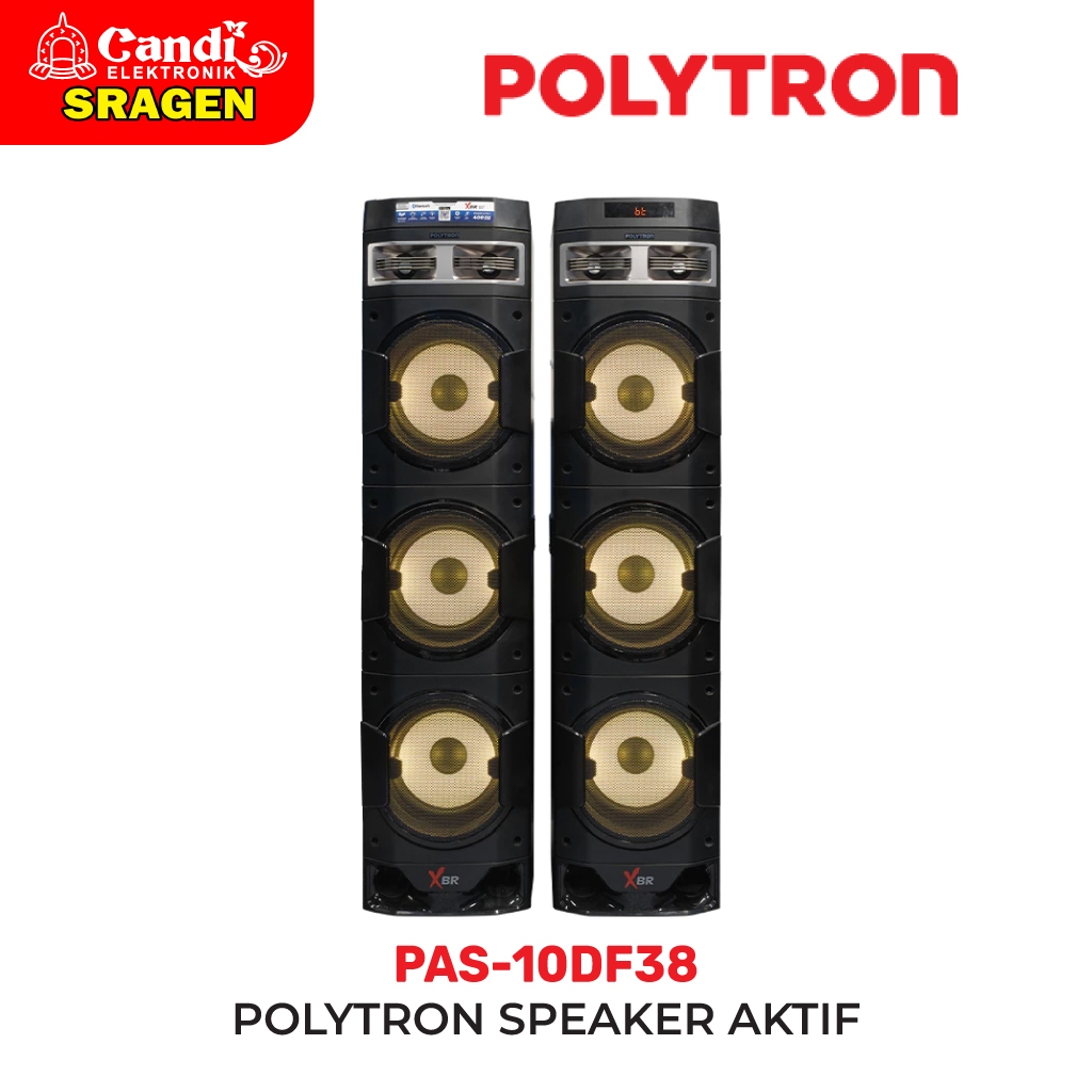 POLYTRON Speaker Aktif 10 Inch - PAS-10DF38