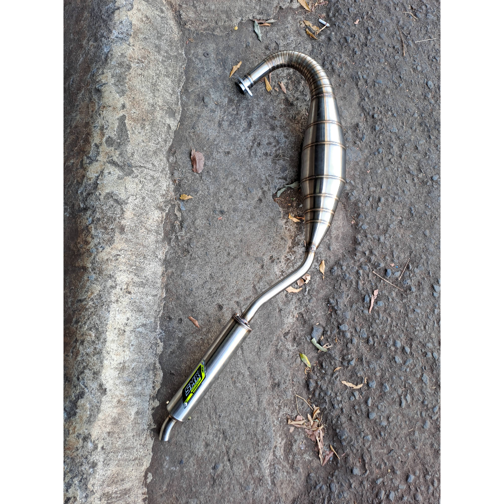 Knalpot SMR Ninja R Cobra L.C Stainless - Leher Cacing