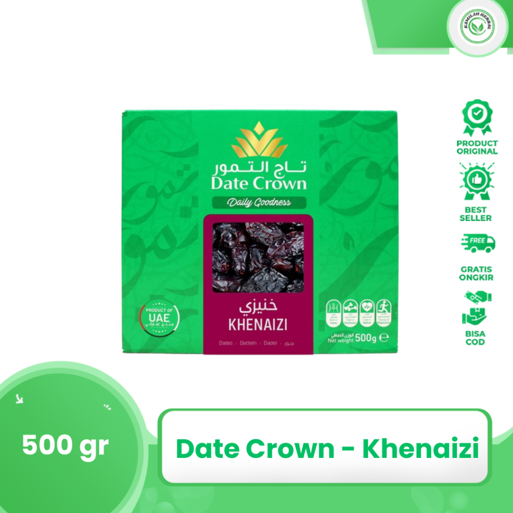 

DATE CROWN - Kurma Date Crown i Kheinazi Khenezi 500gr