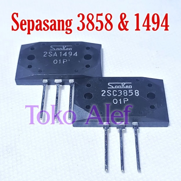 Transistor 1494 3858 Sanken 2SA1494 2sc3858 ic