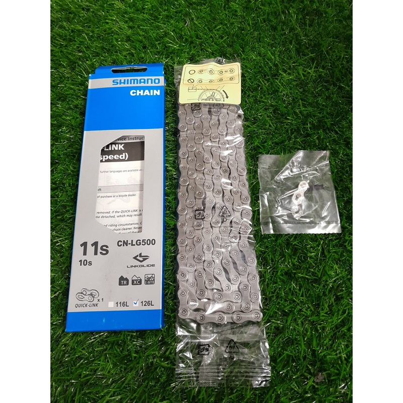 CHAIN / RANTAI SHIMANO CUES EP8 CN-LG500 9/10/11 Speed 126L LINKGLIDE