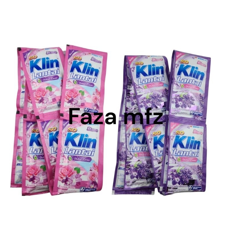 SO KLIN LANTAI SACHET  SO KLIN LANTAI RENTENG