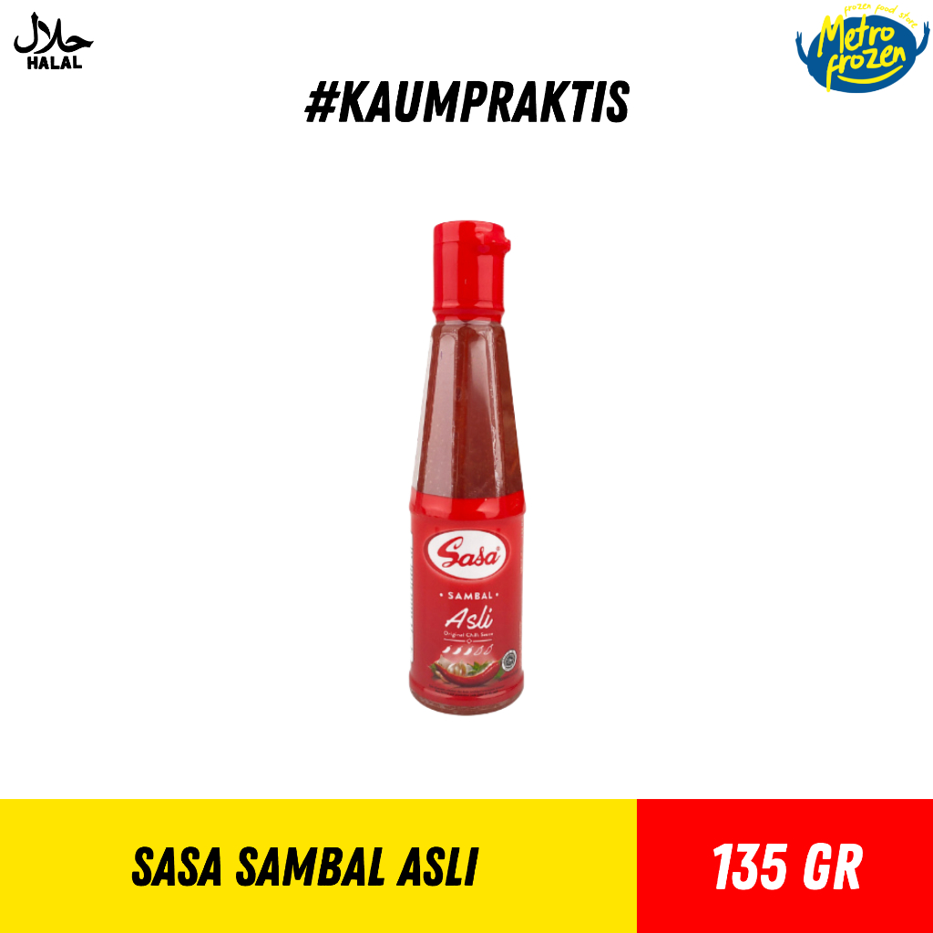 

Sasa Saos Tomat & Sambal Asli 135ml