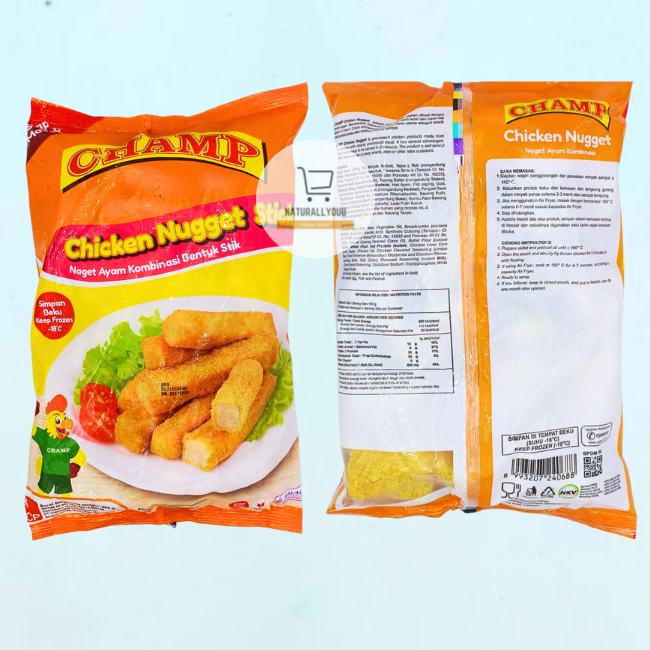 

Champ Nugget Stik 900gr / Naget Champ