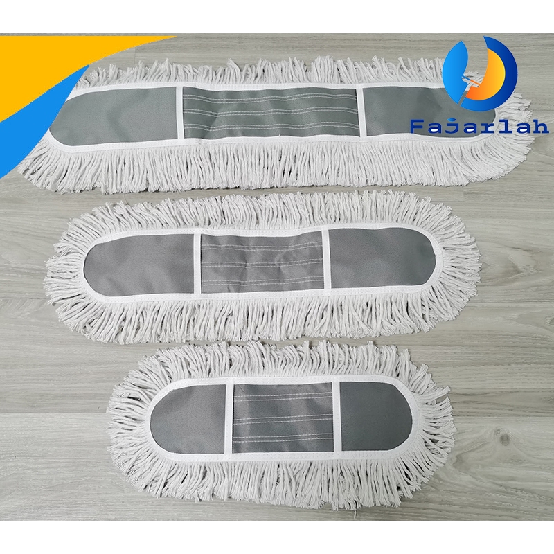 Fajarlah Refill Lobby Duster Abu-Abu Sapu Lobby Mop Pel Lobby Lantai