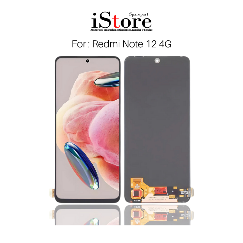 iStore Lcd Xiaomi Redmi Note 12 4G Oled Fullset Touchscreen Original HFIX