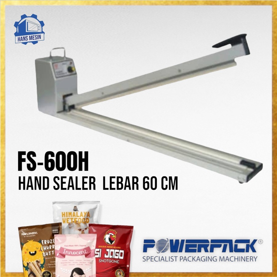 Hand sealer 60 CM FS-600H ( POWERPACK) / FS600H / FS 600H