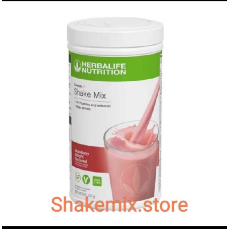 Promo Herbalife Shake Mix Formula 1 rasa wild berry - Diet Detox - Original