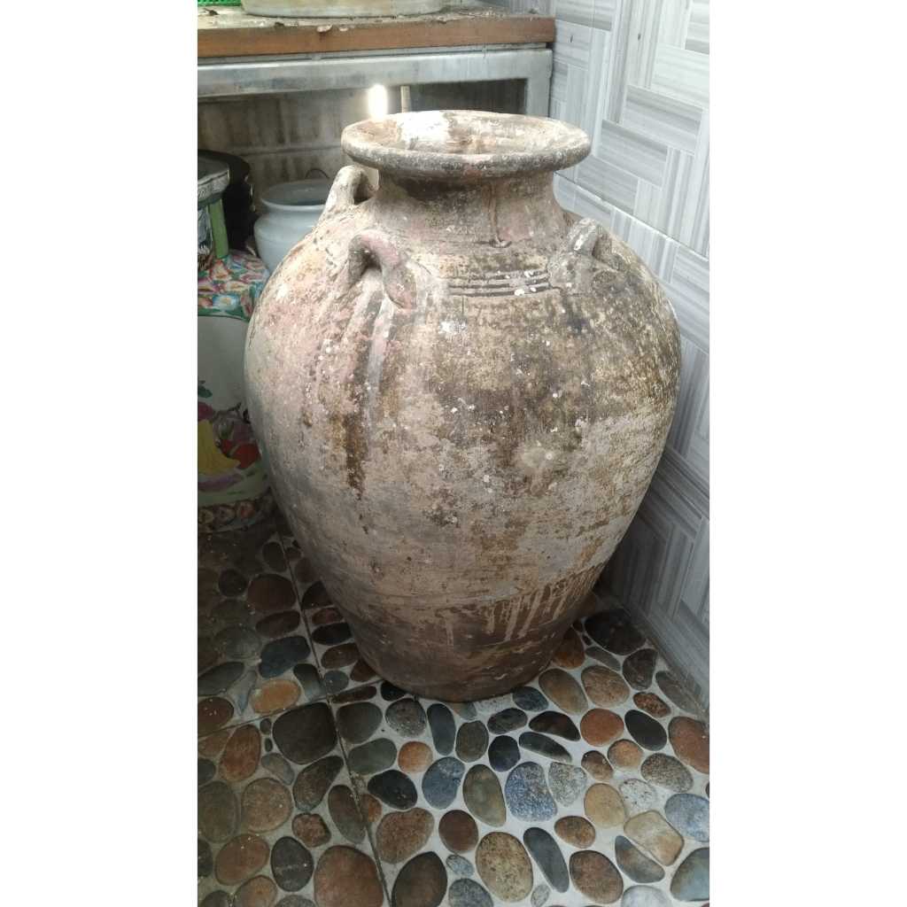 Gentong Kuno Temuan Bawah Laut Kuno Jadul Antik