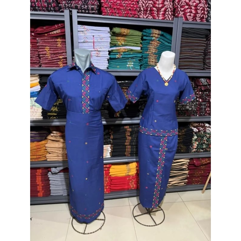 baju set wanita toraja - baju adat toraja pria dan wanita