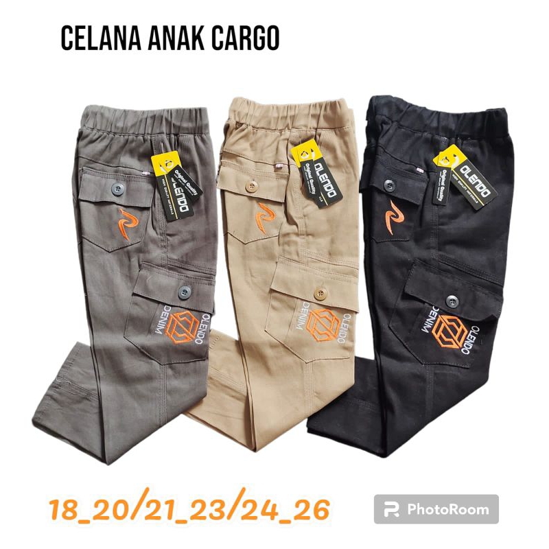 celana panjang cargo anak tanggung / chinos cargo