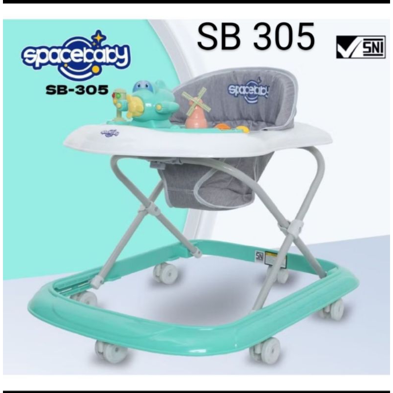 BABY WALKER SPACEBABY SB 315 / SB 305 Walker Alat Bantu Belajar Jalan Bayi