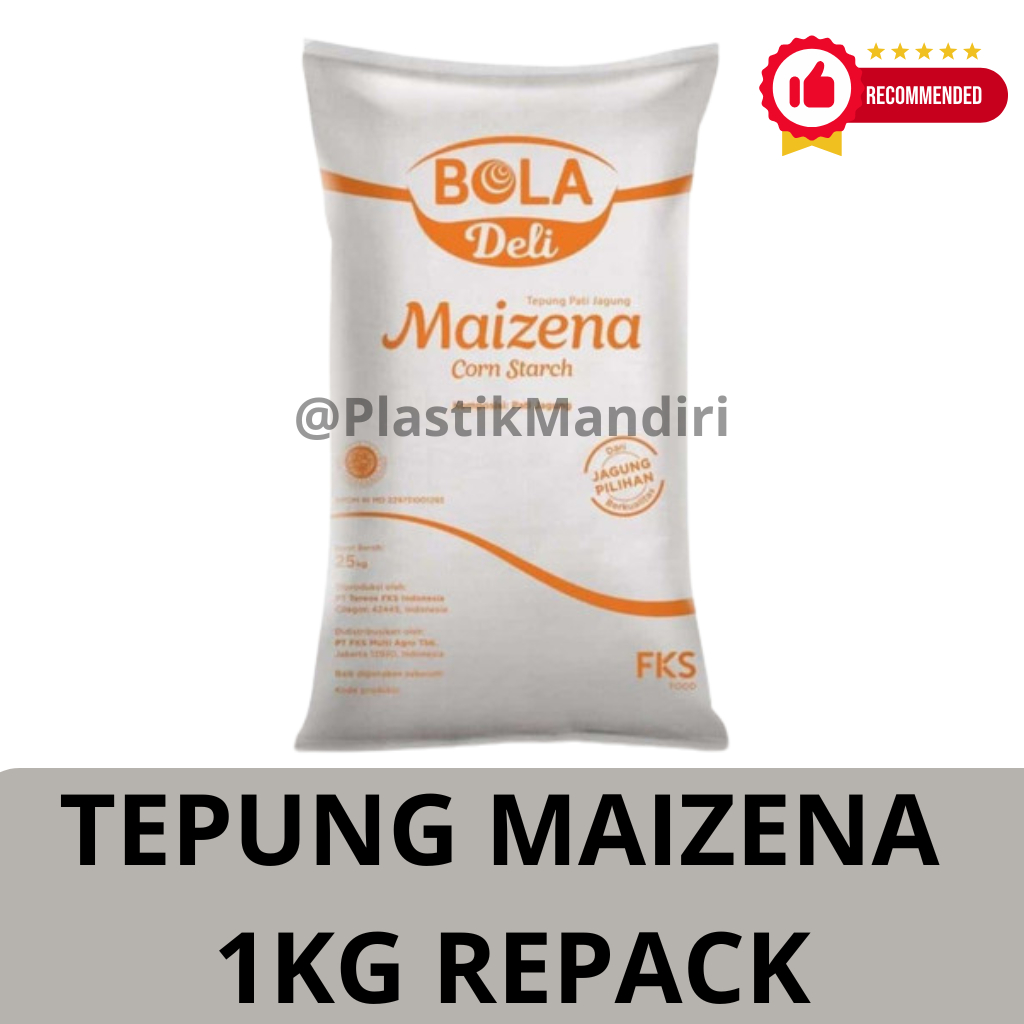 

Tepung Maizena Bola Deli 1Kg Repack