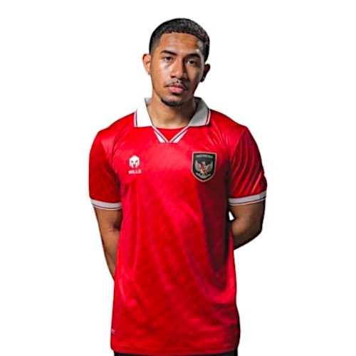 Jersey Bola Timnas Home Indonesia 2022 - 2023 Mills Reflika