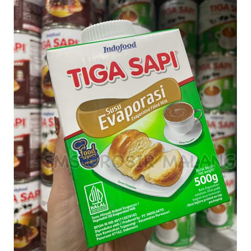

SUSU EVAPORASI TIGA SAPI / EVAPORATED MILK / TIGA SAPI / SUSU SOTO PUDDING THAI TEA CAKE