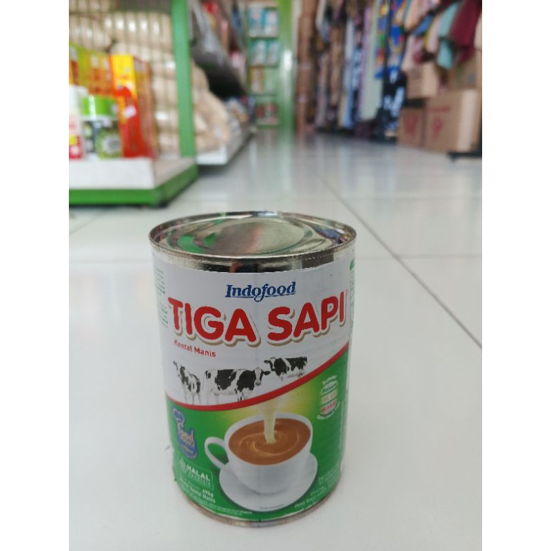 

SUSU TIGA SAPI SUSU KENTAL MANIS KALENG 490G