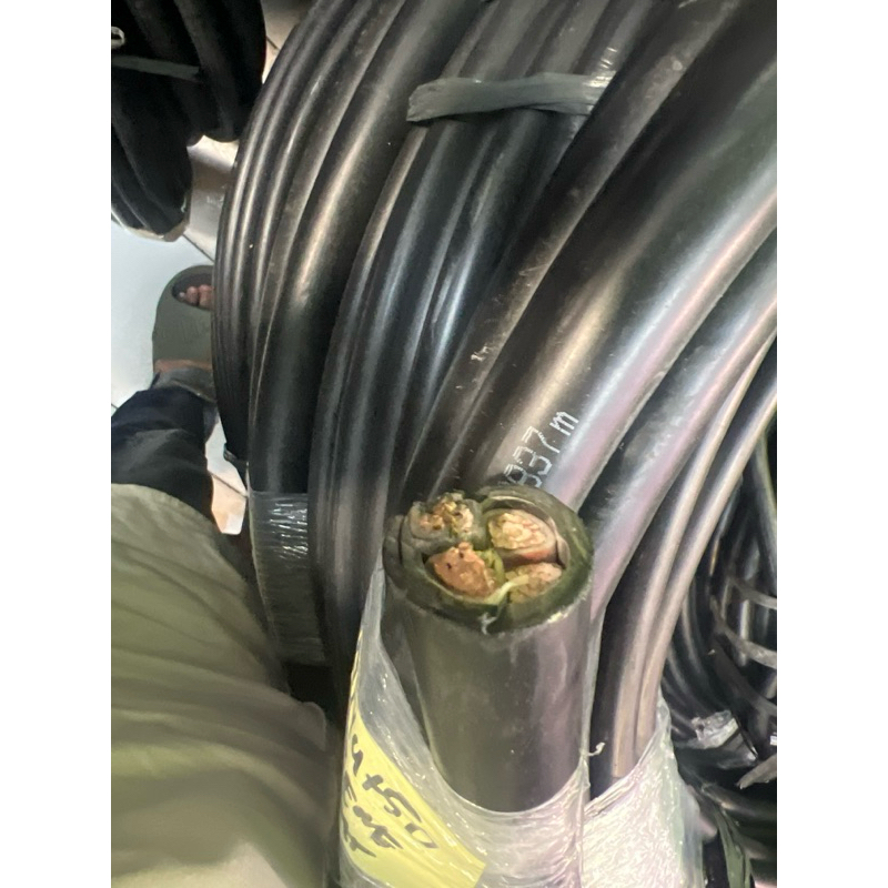 Kabel Supreme NYY 4x50 Tunggal Hitam Potongan / Meteran / Nyy 4x50mm