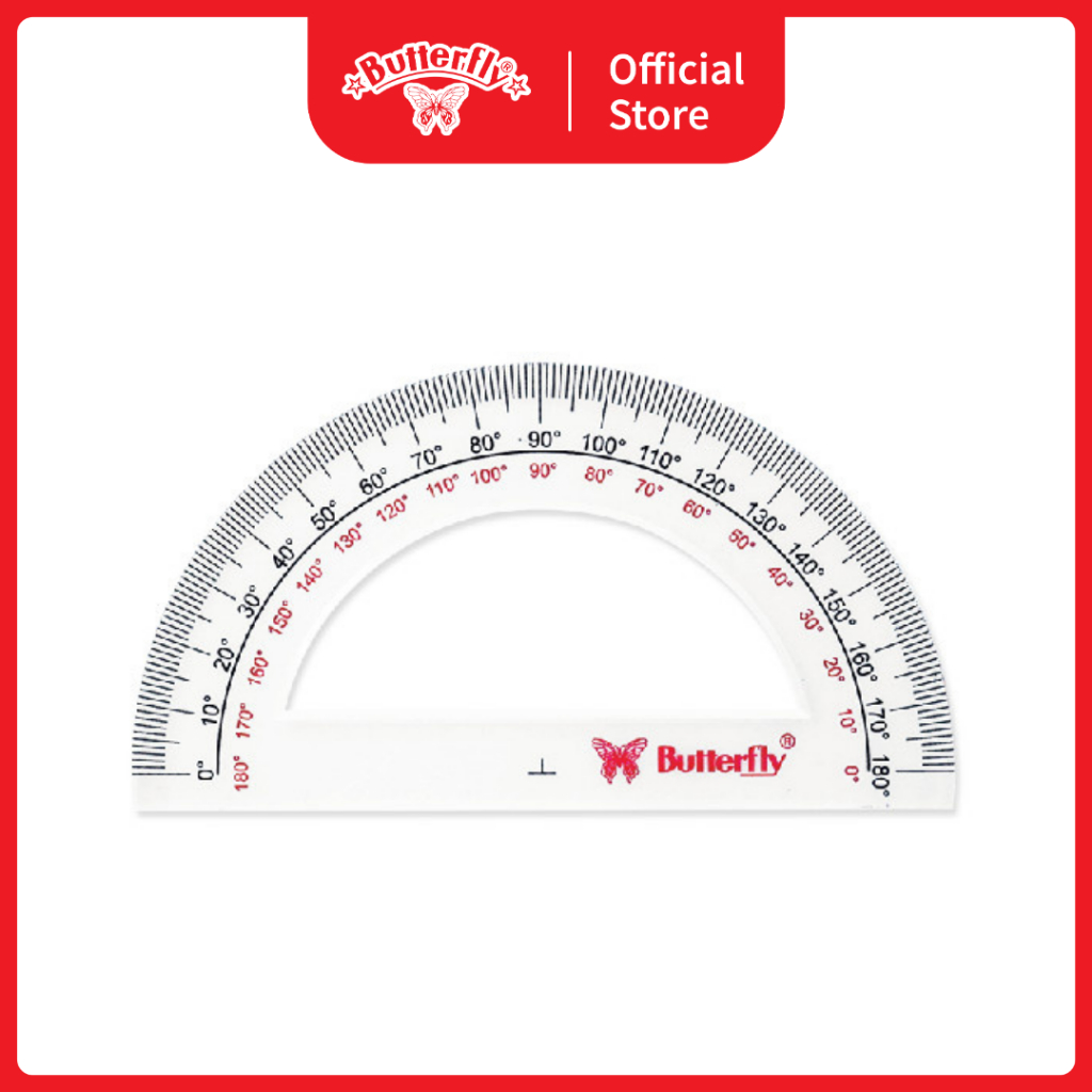 

Busur 180 Derajat Acrylic – Diameter 12 cm dengan Bolongan Tengah