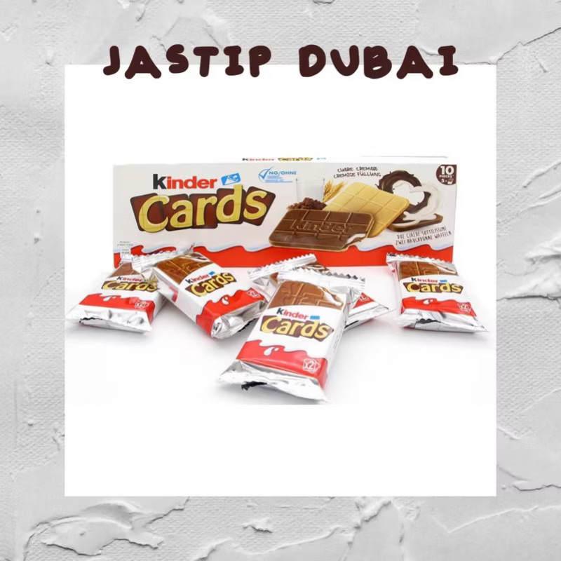 

COKLAT VIRAL KINDER CARDS import from Dubai + BONUS