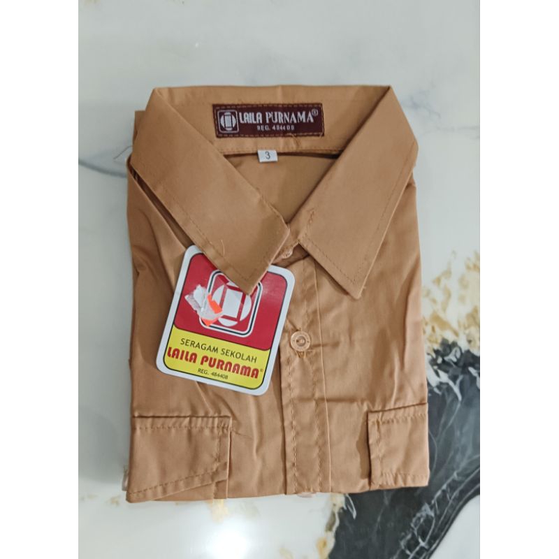 Seragam pramuka laki laki lengan panjang SD SMP SMA Seragam pramuka laki laki