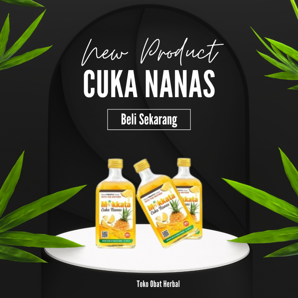 

MAKKATA Pineapple Cider Vinegar Cuka Nanas Makkata With The Mother Cuka Sari Nanas Organic Bpom tempebacem3