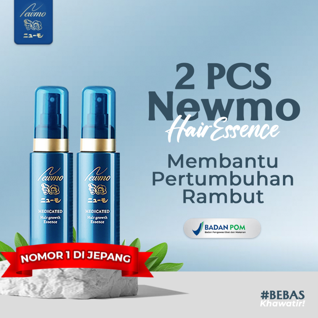 [PAKET 2 PCS] NEWMO Hair Essence Membantu Pertumbuhan Rambut