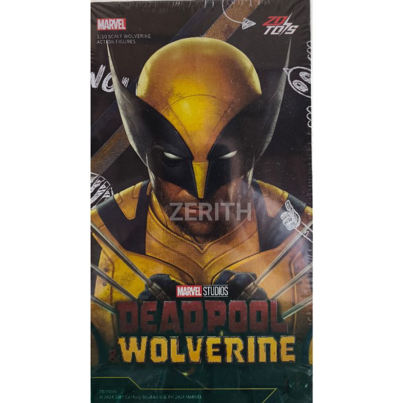 Ready Marvel ZD Toys Deadpool Wolverine Movie Wolverine