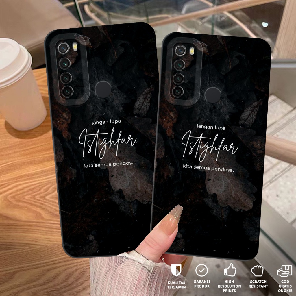 Case Xiaomi Redmi Note 8 - Softcase Xiaomi Redmi Note 8 Motif Quotes - Casing Hp Xiaomi Redmi Note 8