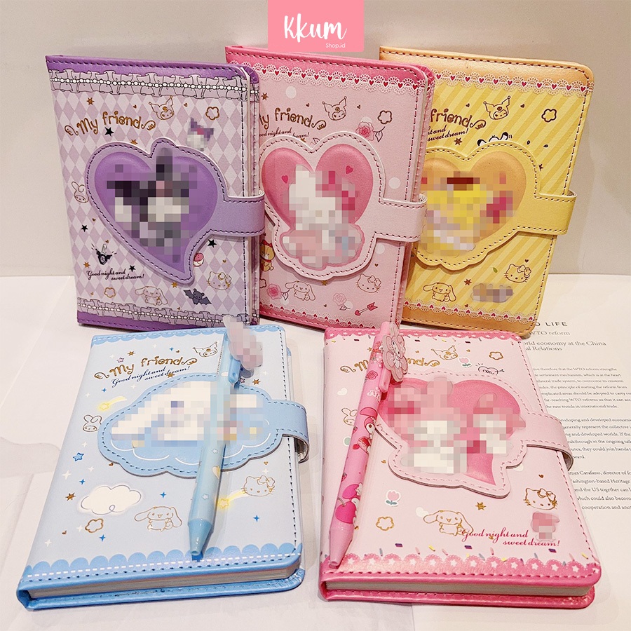 

Promo 2 in 1 Gift Set Notebook Magnet/ Buku Tulis Cute