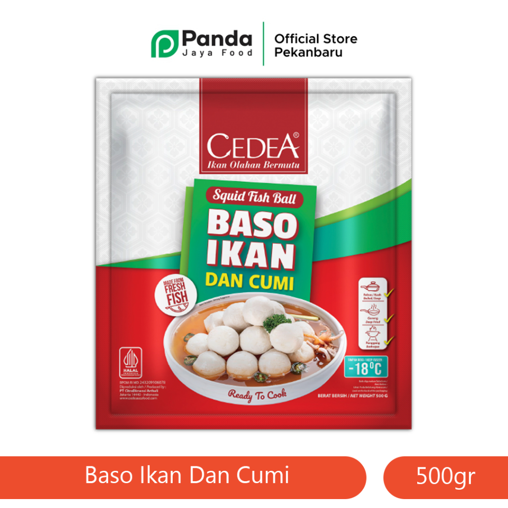 

Cedea Bakso Cuttlefish Ball 500 Gram