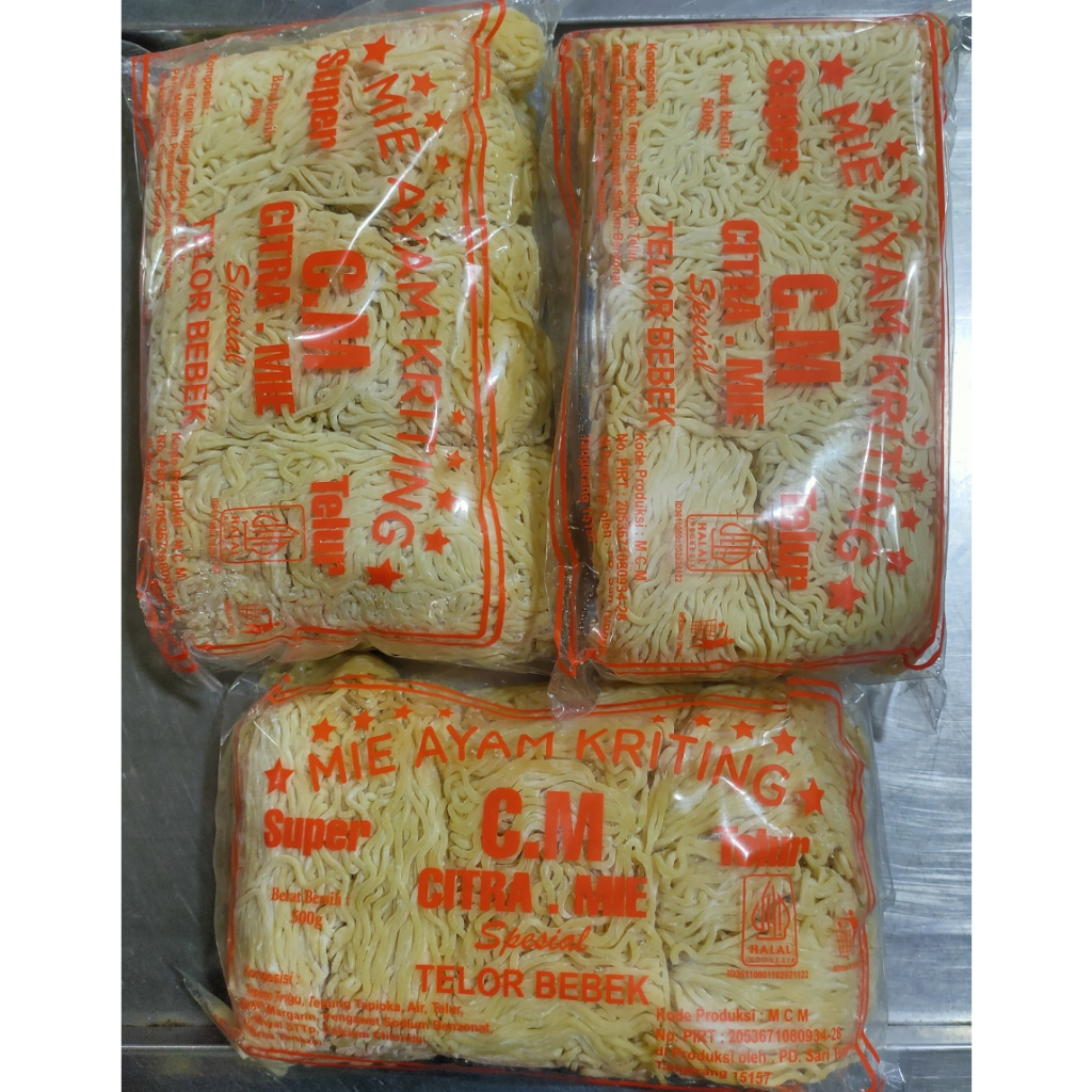 

MIE AYAM TELOR ISI 6