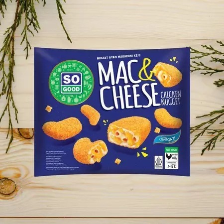 

SO GOOD NUGET MAC & CHEESE 400 GRAM